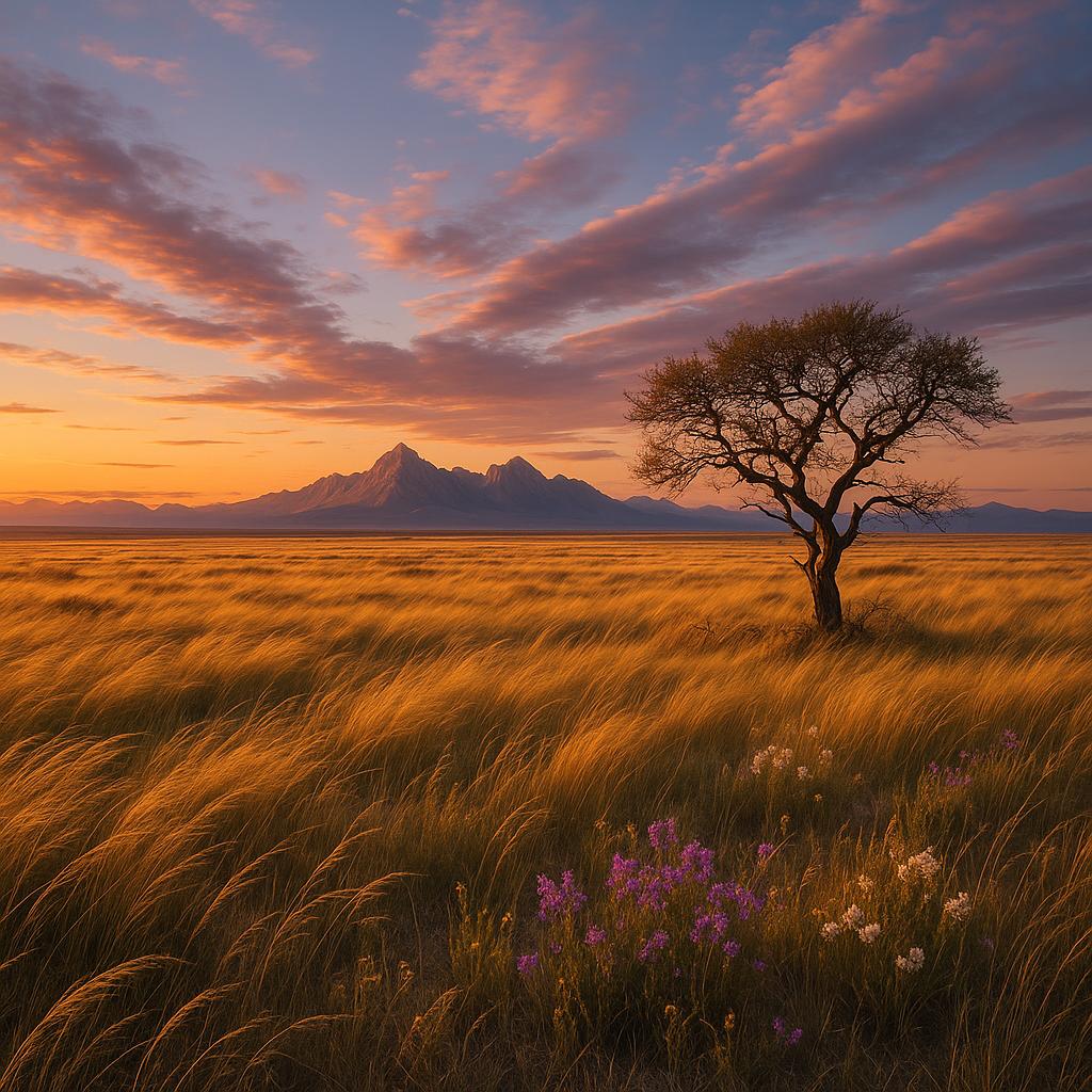Eternal Whisper of the Wind-Swept Plains