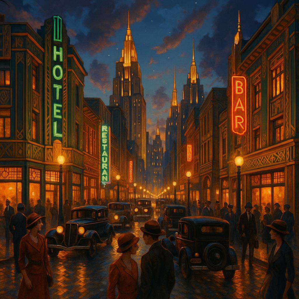 The Enchanted Art Deco District