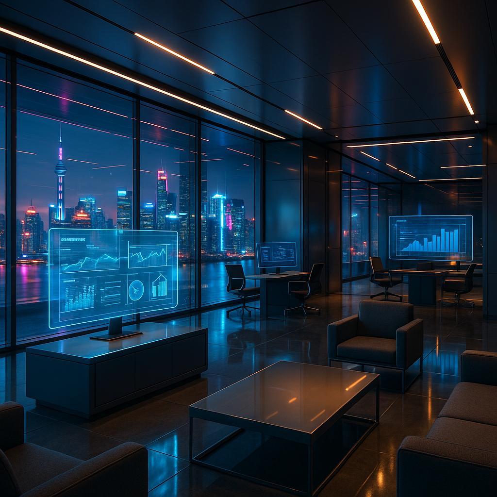 Futuristic Corporate Nexus