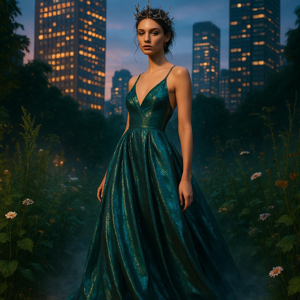Ethereal Elegance in Urban Wilderness